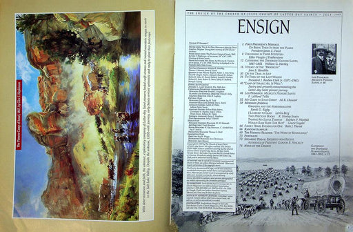 Ensign Magazine July 1997 Vol 27 No 7 Faith In Every Footstep Special Issue 2