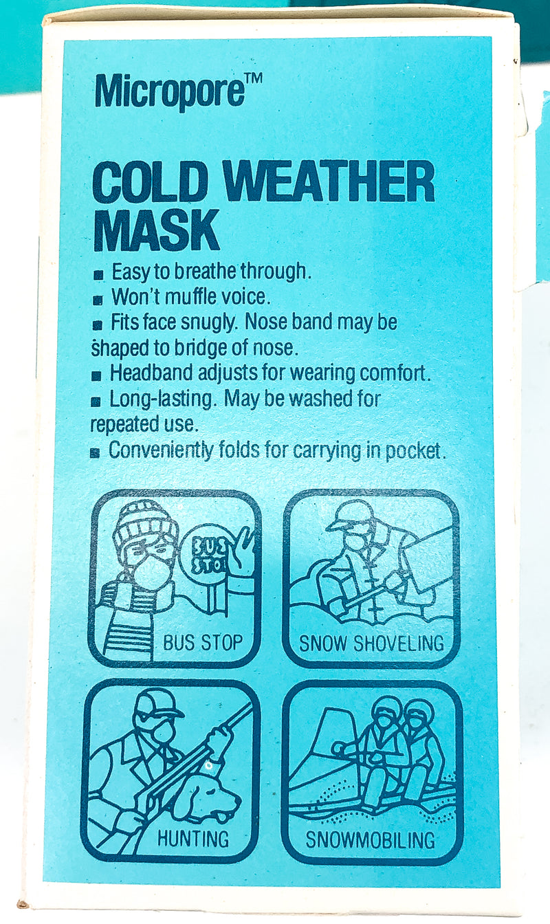 Vintage 3M Advertisement Poster Ad 1970s Micropore Cold Weather Store Display