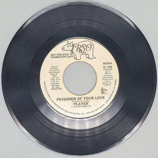 Player Prisoner Of Your Love Record 45 RPM Single RS 908 RSO 1978 Promo 1