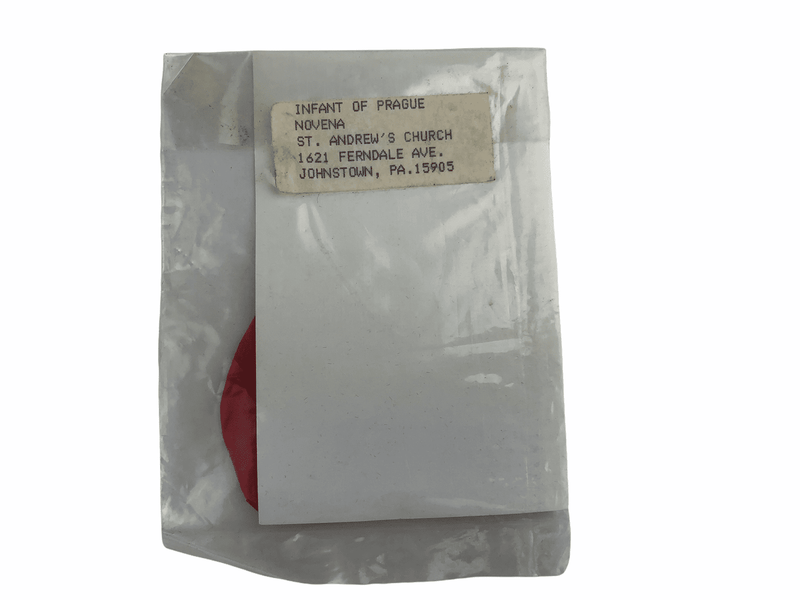 Vintage Saint John of God Charm Pendent Medal Handmade with Prayer Devotion Card 4