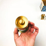 Yale Entry Door Knob Lockset BR5237 Brandywine 207N US10 Satin Bronze New NOS 8