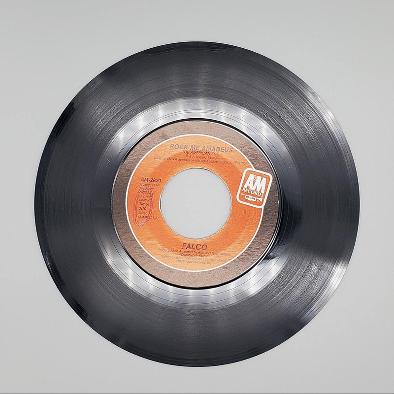 Falco Rock Me Amadeus Single Record A&M 1985 AM-2821 2