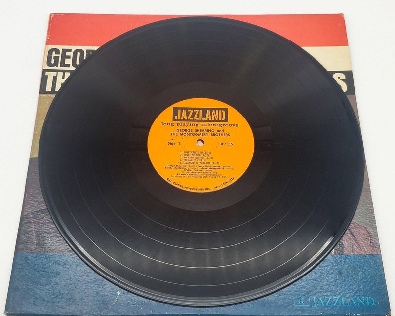 George Shearing And The Montgomery Brothers 33 RPM LP Record JAZZLAND 1961 5