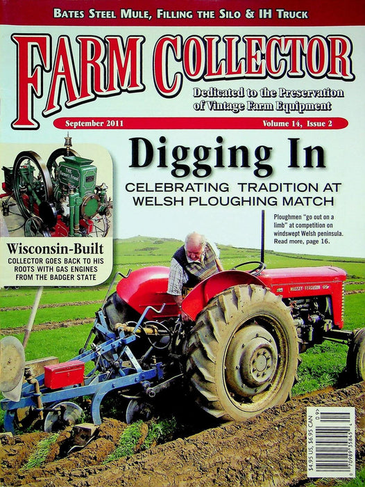 Farm Collector Magazine September 2011 Vol 14 # 2 Welsh Ploughing Match