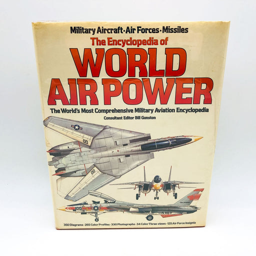 The Encyclopedia Of World Air Power Hardcover Bill Gunston 1980 1st US Edition 2 1