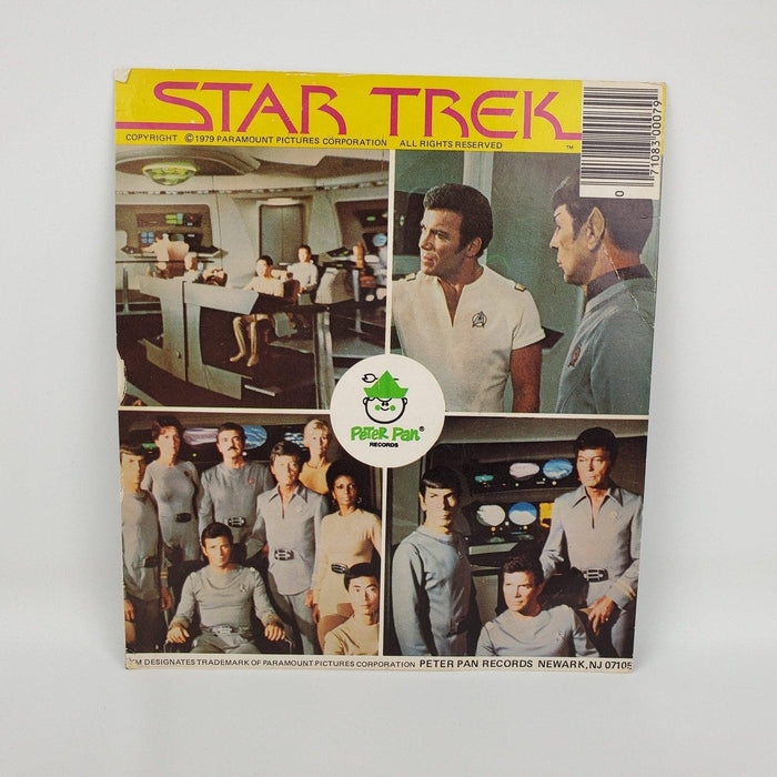 Star Trek Original Stories For In Vino Vernas Record 45 RPM EP Peter Pan 1979 2