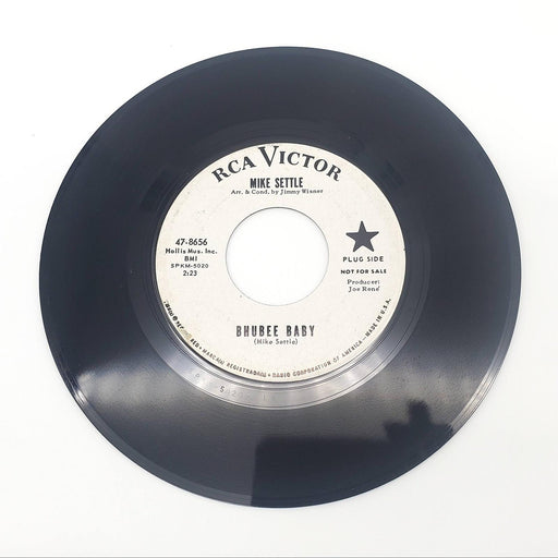 Mike Settle Bhubee Baby / Funny Feeling Single Record RCA Victor 47-8656 PROMO 1