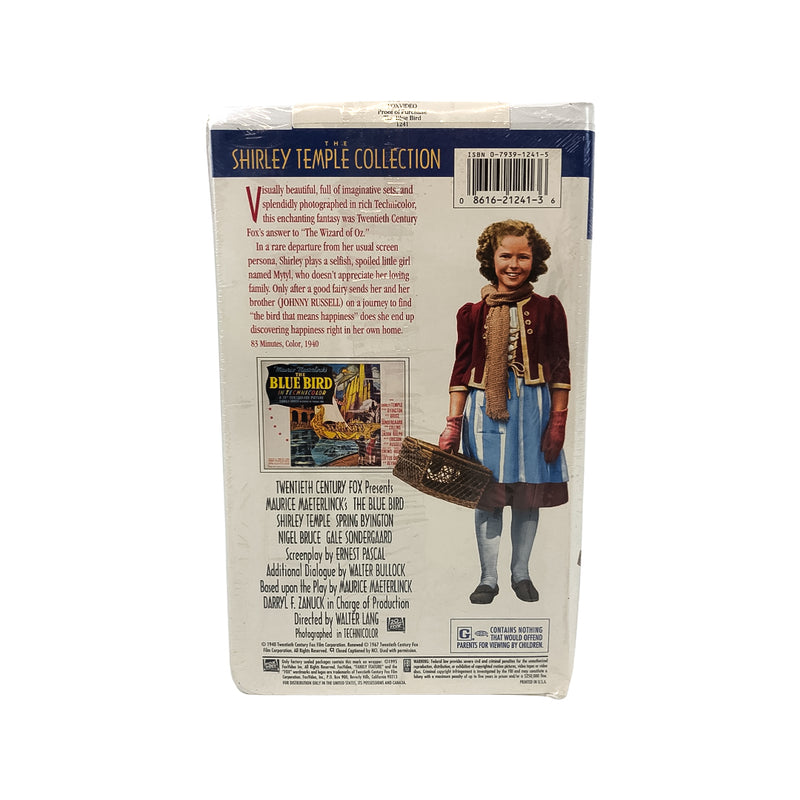 Shirley Temple Blue Bird VHS Tape NEW SEALED Color Version 1995