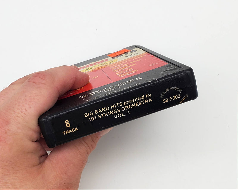 101 Strings Big Bands Hits Vol.1 8-Track Tape Album Alshire 1974 S-5303