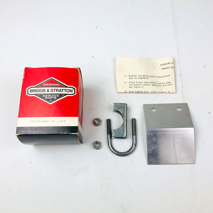 Briggs and Stratton 43454 Muffler Deflector Kit 8721 Genuine OEM New NOS