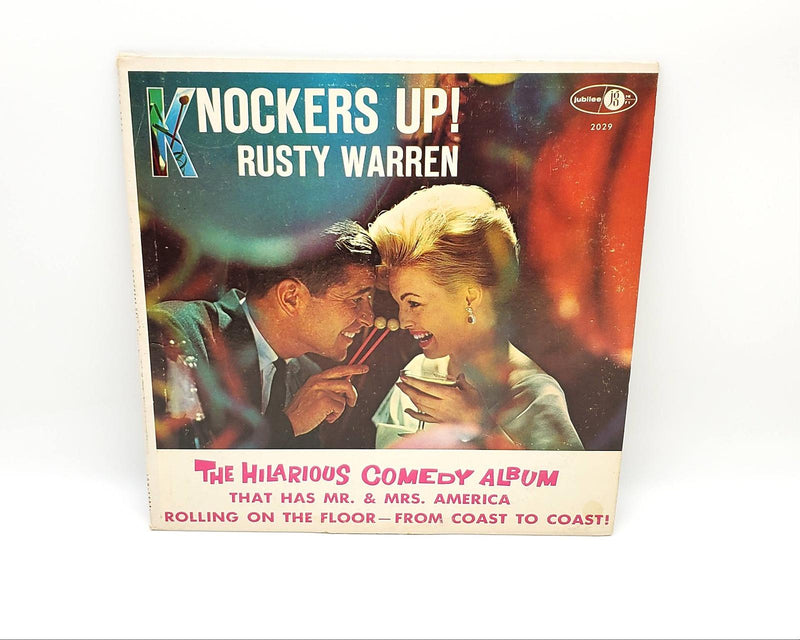 Rusty Warren Knockers Up! LP Record Jubilee JGM-2029 Superlaphonic Hi-Fi 1
