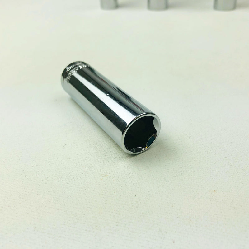 4ct 14mm 16mm Deep Socket 3/8 Drive 6 Point Metric Chrome Vanadium Thorsen New