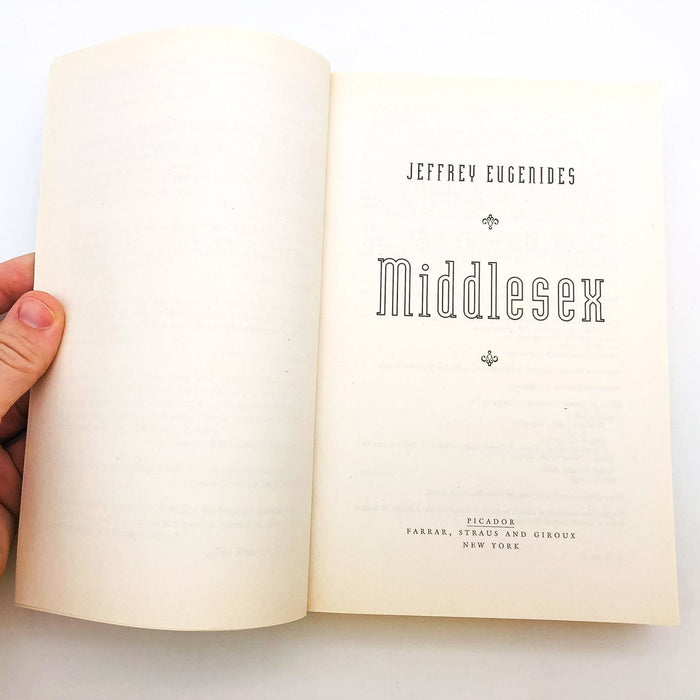 Middlesex Paperback Jeffrey Eugenides 2002 Greek Americans Suburban Life Culture 6