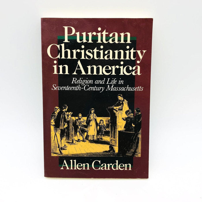 Puritan Christianity in America Paperback Allen Carden 1990 Church History 1