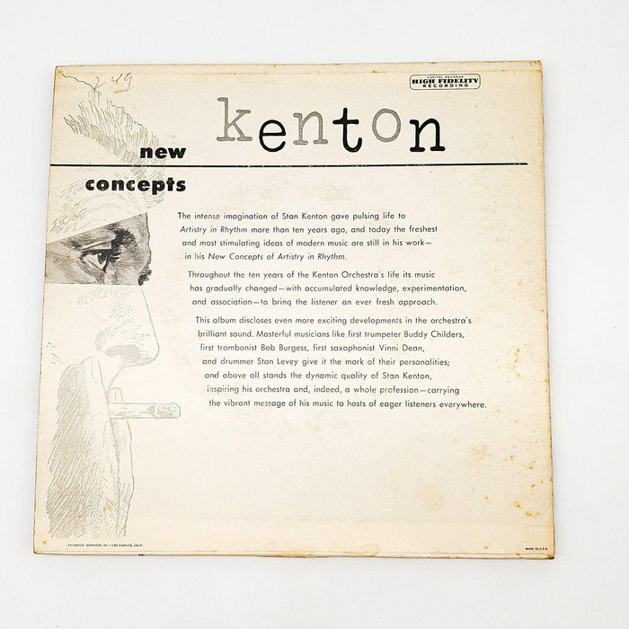Stan Kenton New Concepts Artistry In Rhythm 45 RPM 2x EP Record Capitol 1953 2