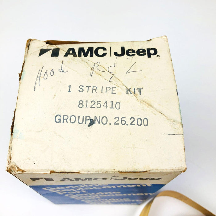 AMC Jeep 8125410 Hood Stripe Kit 3682520 Right 3682521 Left Genuine OEM NOS