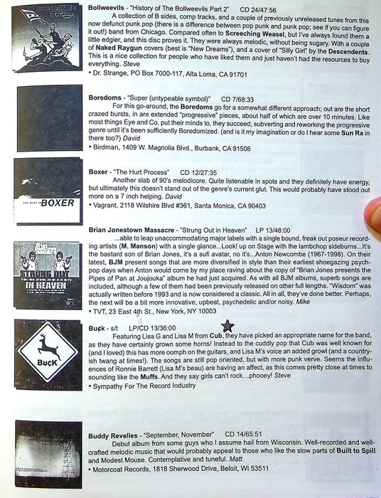 Shredding Paper Spring 1999 Issue #1 Bay Area Radio Consolidation