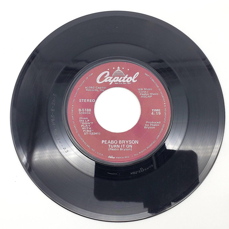 Peabo Bryson We Don't Have To Talk 45 Single Record Capitol Records 1982 B-5188 2