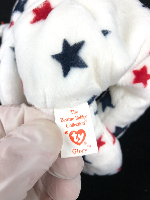 Glory TY Beanie Baby 1998 Handmade China 405 Stamp 1997 Swing 1998 Tush Errors