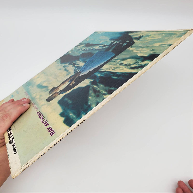 Ray Anthony & His Orchestra Dancing Over The Waves LP Record 1958 ST 1028 3