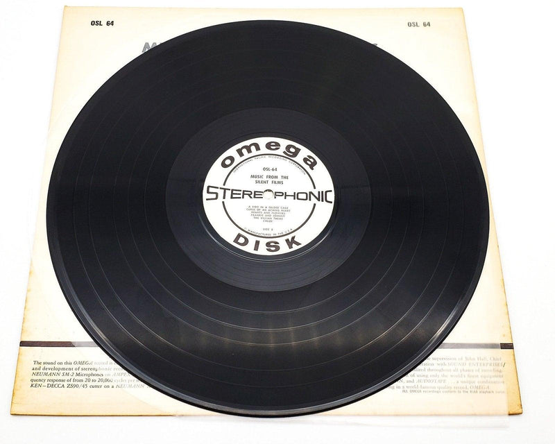 Mike Di Napoli Music From The Silent Films 33 RPM LP Record Omega Records 4