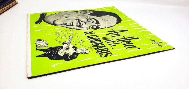 Nicos Gounaris An Hour With N. Gounaris 33 RPM LP Record Grecophon LP-114 4