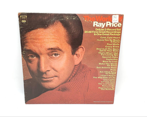 Ray Price The World Of Ray Price 33 RPM Double LP Record Columbia 1970 CG 28 1