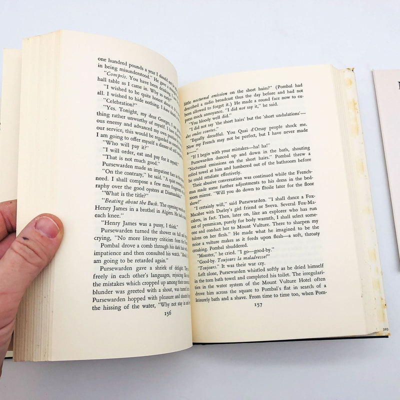 Lawrence Durrell Book Mountolive Hardcover 1959 BCE Zionism Egypt Diplomat 10