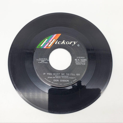 Don Gibson Woman Sensuous Woman Single Record Hickory Records 1972 45-K-1638S 2