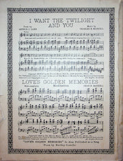 When You and I Were Young Maggie Vintage Sheet Music Butterfield 1911 Piano 5