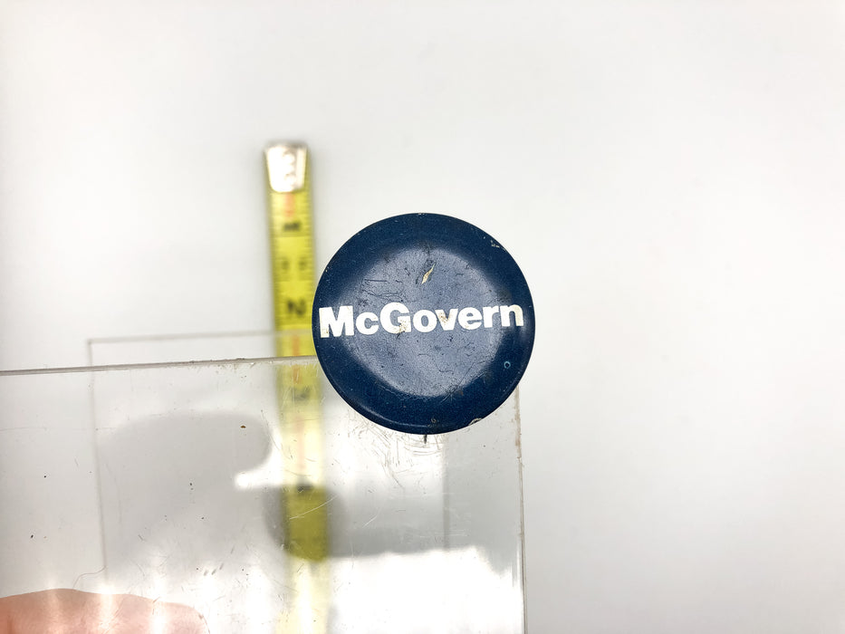 Vintage McGovern Pinback Button Political Presidential Campaign Blue White 3