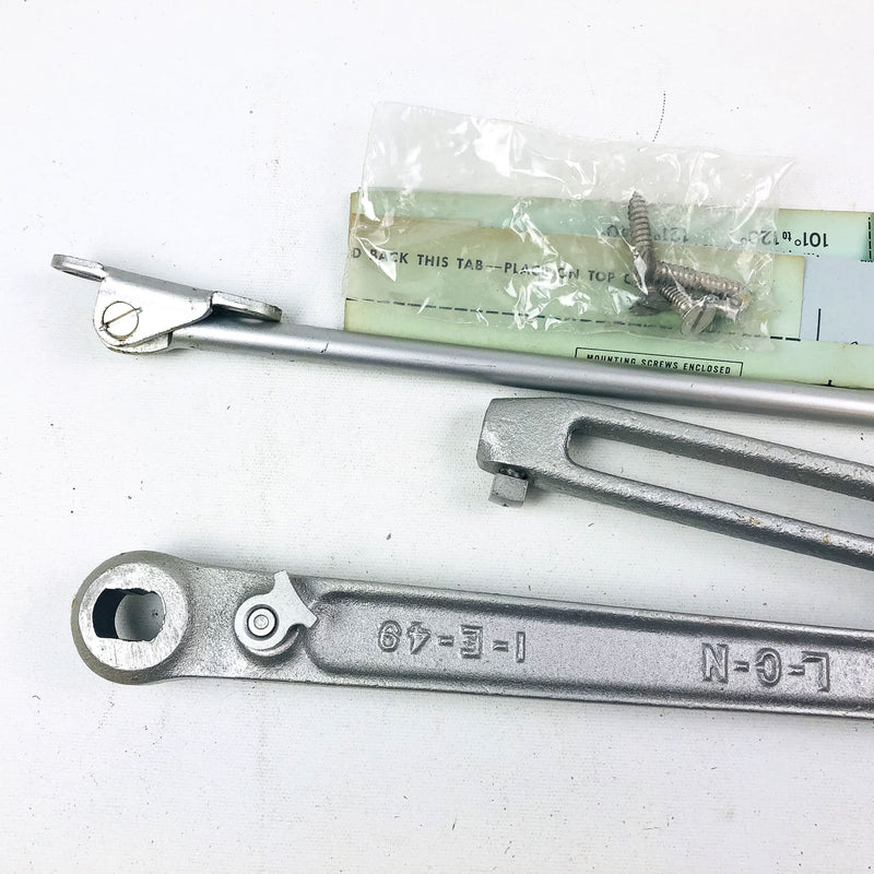 LCN Size E Potbelly Closer Arm H90 NH ALUM Hold Open 90 Non-Handed Aluminum