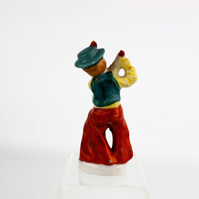 Occupied Japan Young Cowboy Matador w/ Green Hat & Dagger 4.5 Inches 3