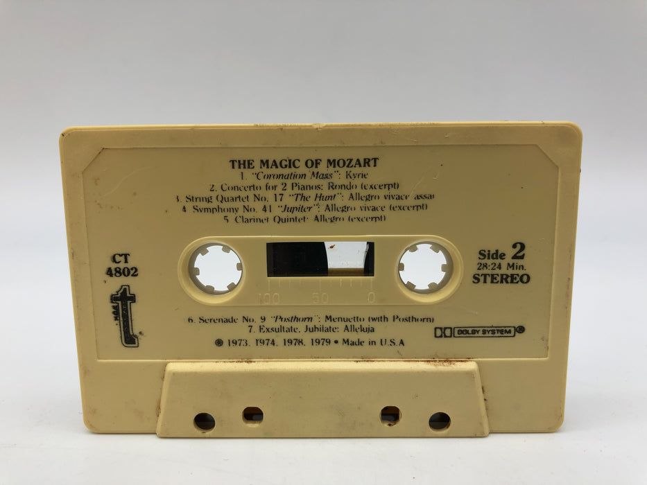 The Magic of Mozart Wolfgang Amadeus Mozart Cassette VOX 1979 Comp TAPE Only 2