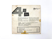 Pat Boone Four By Pat Record 45 RPM EP DEP-1057 Dot Records 1957 Picture Sleeve 2