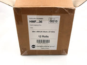 IPG Hand Masking Hand Masker Film 36" x 90 ft 12 Rolls Clear Pre-Folded HMF36 2