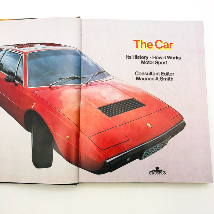 The Car Hardcover Maurice A Smith 1980 1st Edition Automobile Motor Sport Marque 6