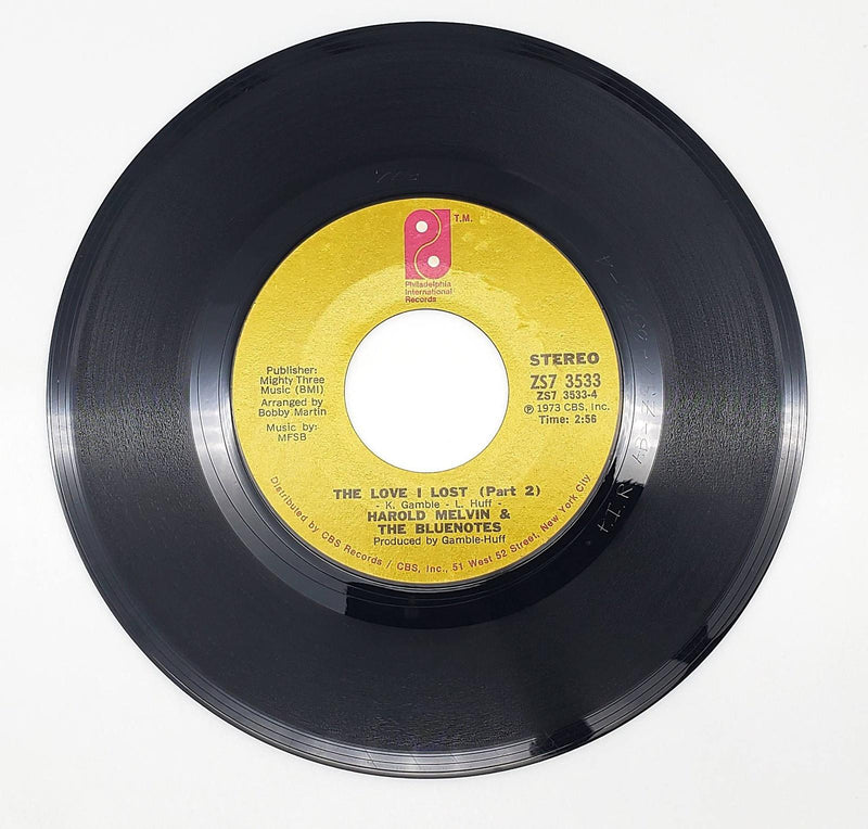 Harold Melvin & The Blue Notes The Love I Lost 45 Single Record 1973 ZS7 3533 2