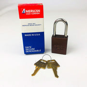 Vintage American Lock Company Steel Ball Padlock Model 1106D KA22576 New NOS 1