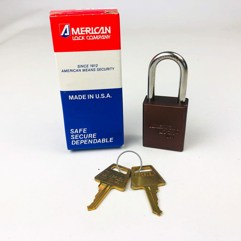 Vintage American Lock Company Steel Ball Padlock Model 1106D KA22576 New NOS 1