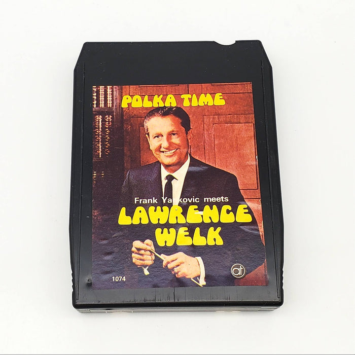 Frank Yankovic Meets Lawrence Welk Polka Time 8-Track Tape Album Altone 1074