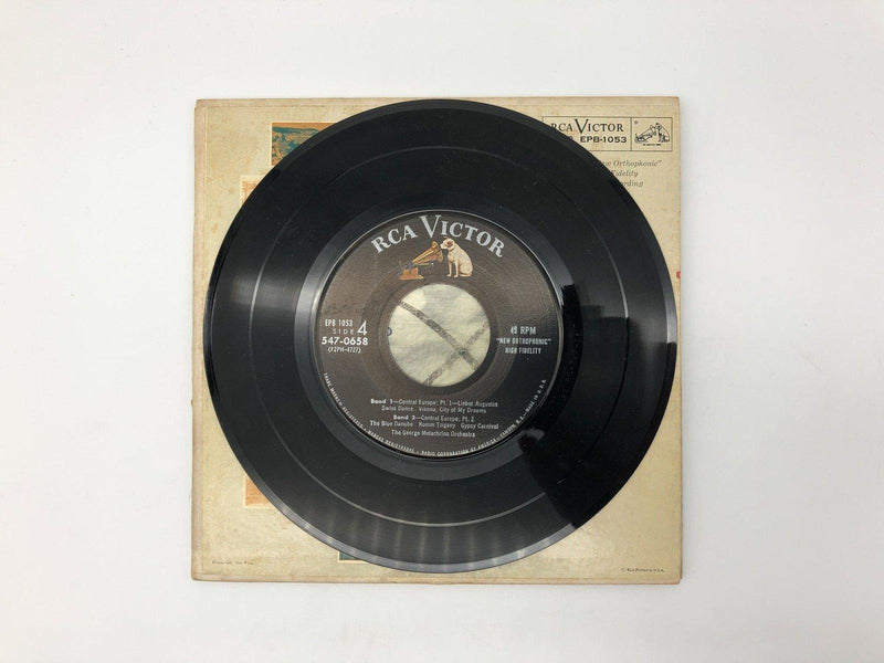 The George Melachrino Orchestra Music Nostalgic Traveler 2x Record 45 EPB 1053 5