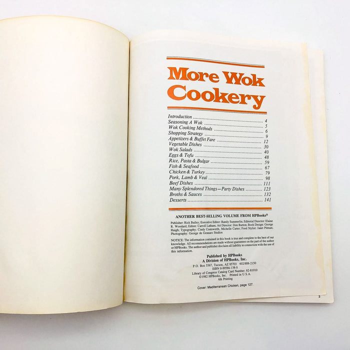 More Wok Cookery Paperback Ceil Dyer 1982 Asian Cookbook Cooking Recipes 6