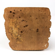 Paula Figurine Little Boy Holding Sleed Grandpa I Wuv You W:665 Wood Gift Statue 8