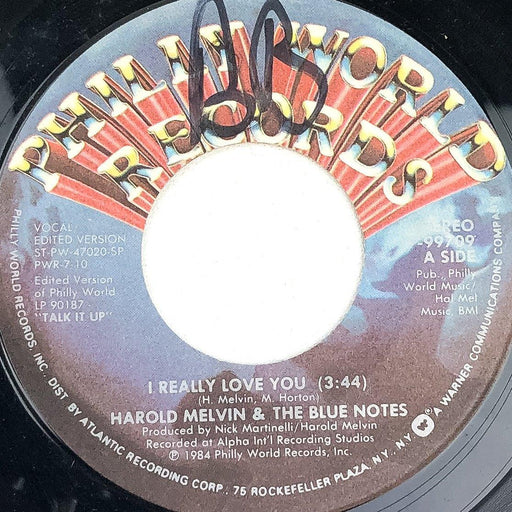 Harold Melvin & The Bluenotes Talk It Up / I Really Love You 45 RPM 7" Single 1