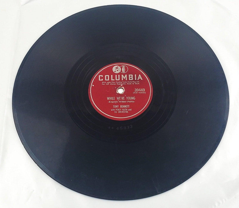 Tony Bennet Cold, Cold Heart 78 RPM Single Record Columbia 1951 4