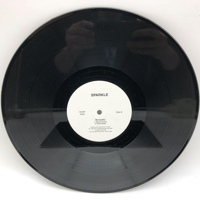 Sparkle Be Careful Record 33 EP INT8P 6352 Interscope 1998 PROMOTIONAL R Kelly 1