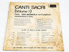 Gino Maringola Canti Sacri Popolari Vol 1 Record 33 RPM LP LPV 5015 Venus 2