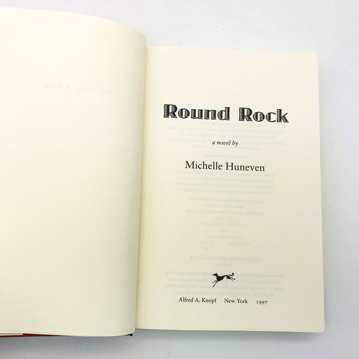 Round Rock Hardcover Michelle Huneven 1997 Pyschological Thriller 1st Edition 7