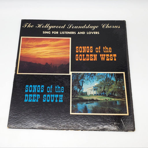 Hollywood Soundstage Chorus Golden West & Deep South LP Record Trans-World 1958 1